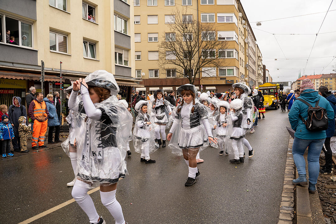 Der traditionelle Umzug zog ca. 70.000 Faschingsfreunde an.