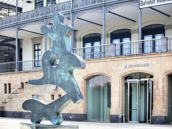 Skulptur im Arp Museum Remagen.