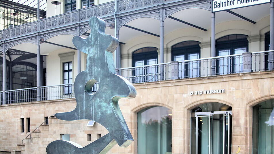 Skulptur im Arp Museum Remagen.