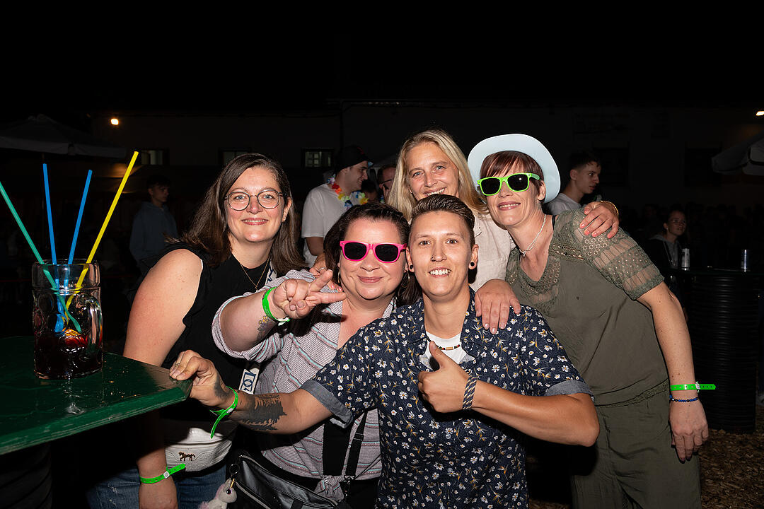 Impressionen von der Partynacht
