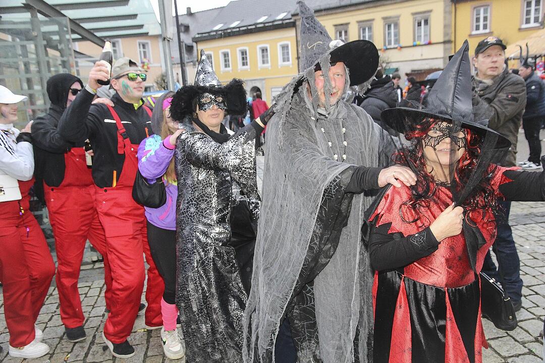 Narrentreiben in Stadtsteinach 2024