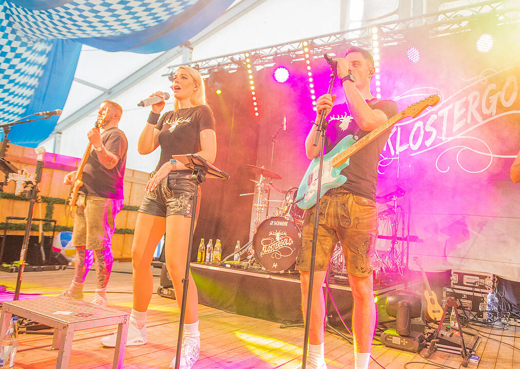 Klostergold spielten am Sonntag