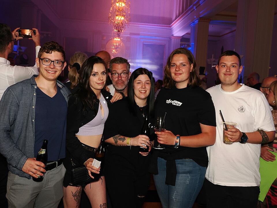 Im Kurgarten-Café fand dieses einzigartige Event statt.