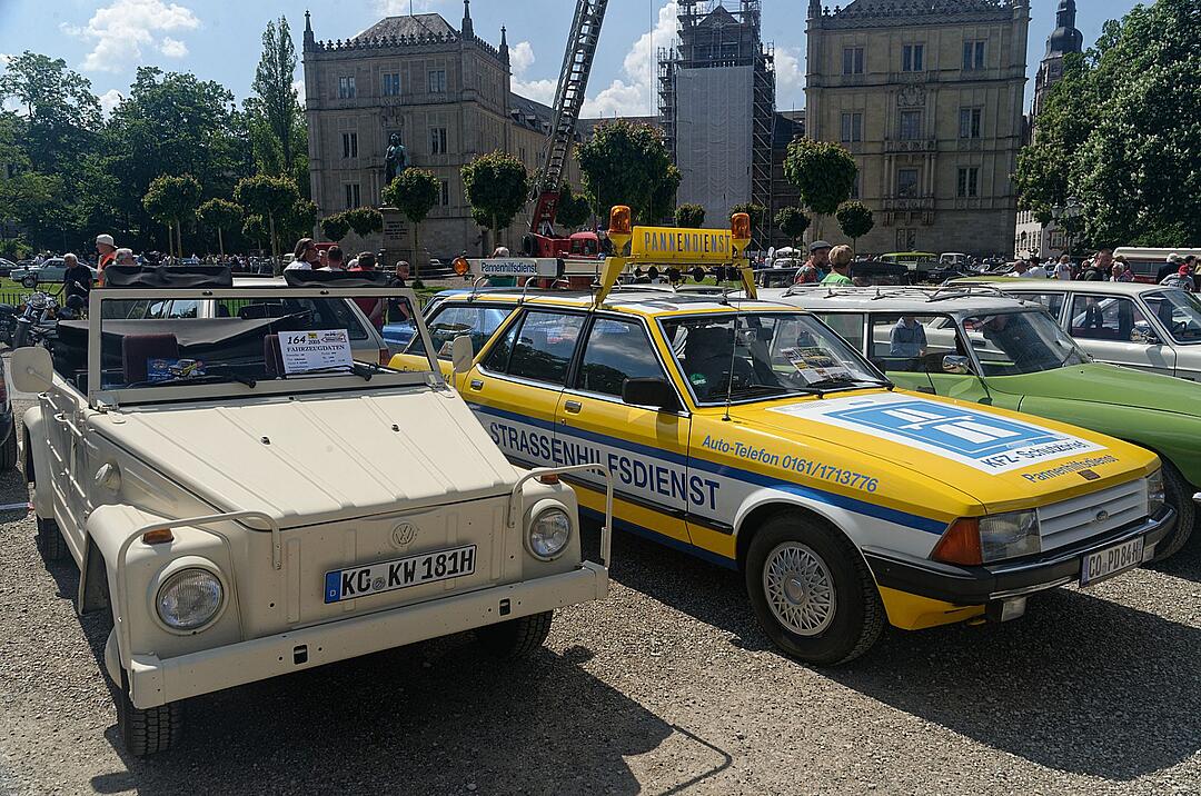 Hunderte von Oldtimern konnten bestaunt werden!