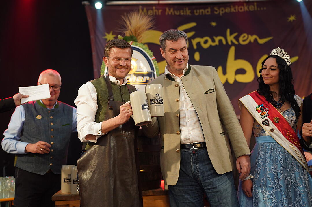 Das Nürnberger Frühlingsfest 2024 ist eröffnet.