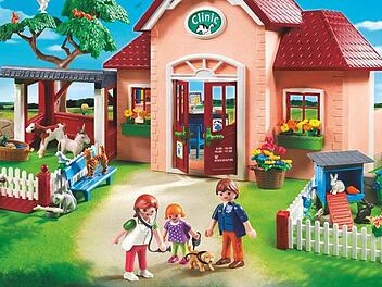 15 Spielesets "Tierarztpraxis" und fünfmal zwei Freikarten für den Playmobil-Funpark gibt es bei unserer Verlosung zu gewinnen. Foto: Playmobil