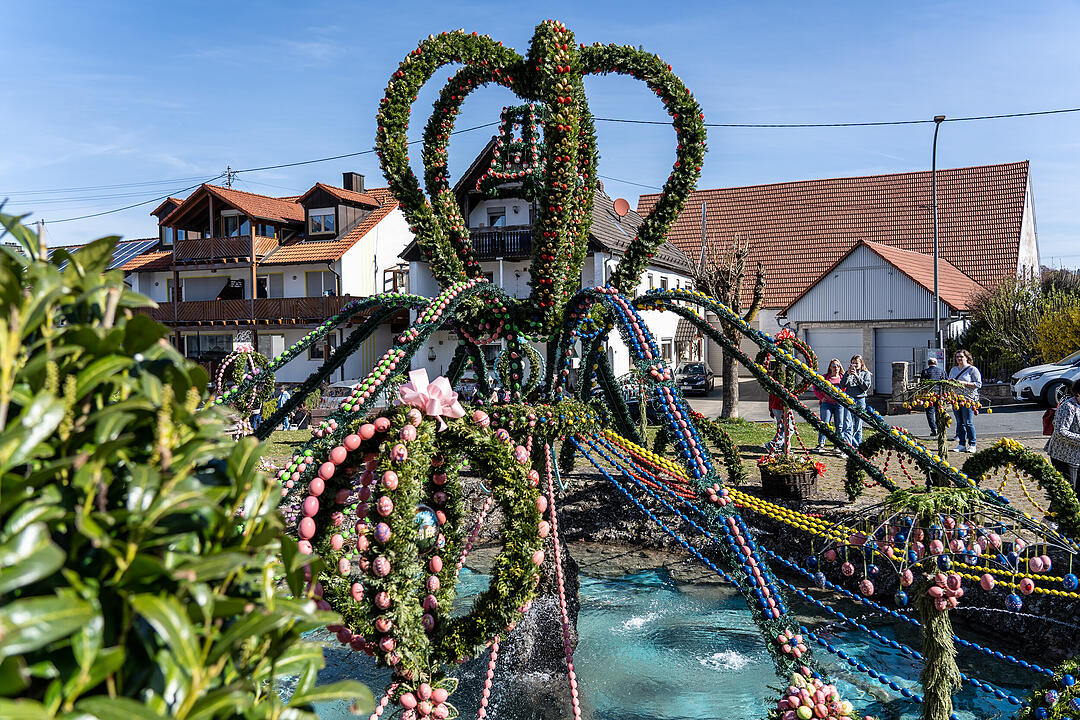 Der Brunnen ist ein Muss für jeden Osterbrunnen-Fan!