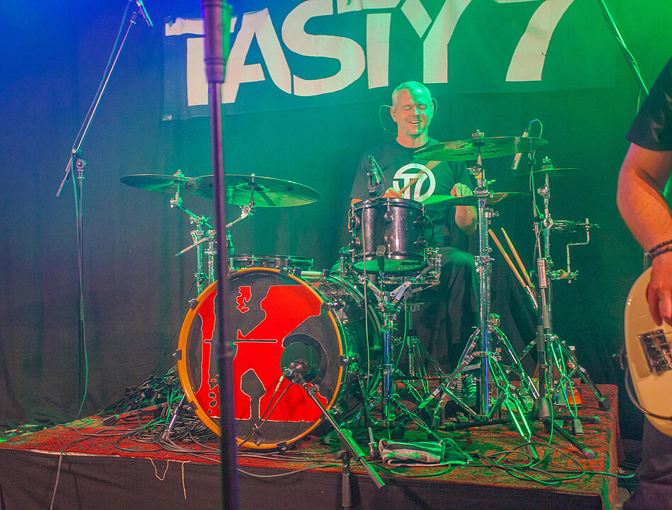 Ausgelassene Stimmung mit rocKing und Tasty 7.