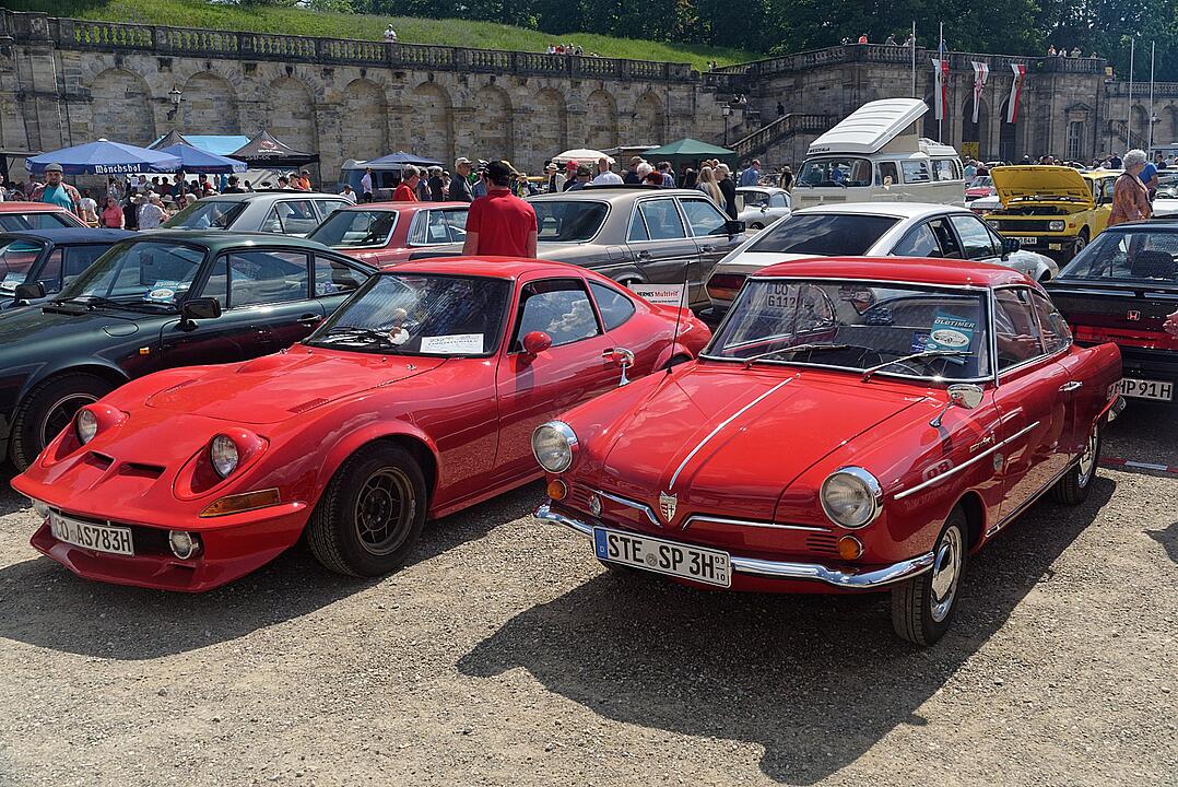 Hunderte von Oldtimern konnten bestaunt werden!