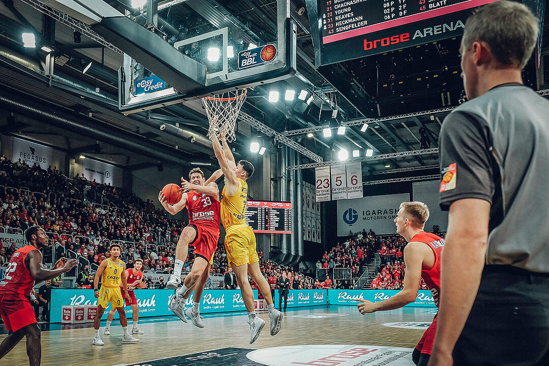 Impressionen vom BBL-Spiel