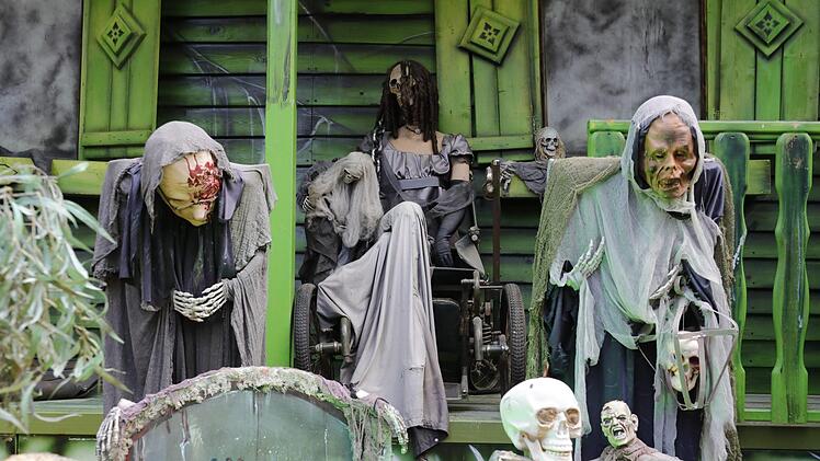 Huah, gruselig ist es im "Horror Lazarett"! Foto: Matthias Hoch