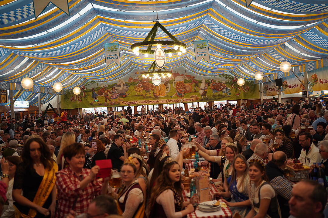 Das Nürnberger Frühlingsfest 2024 ist eröffnet.