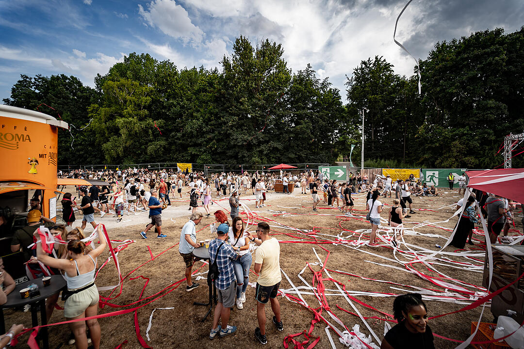 Der Marienbergpark verwandelte sich in die wunderbarste Tanzfläche der Stadt.