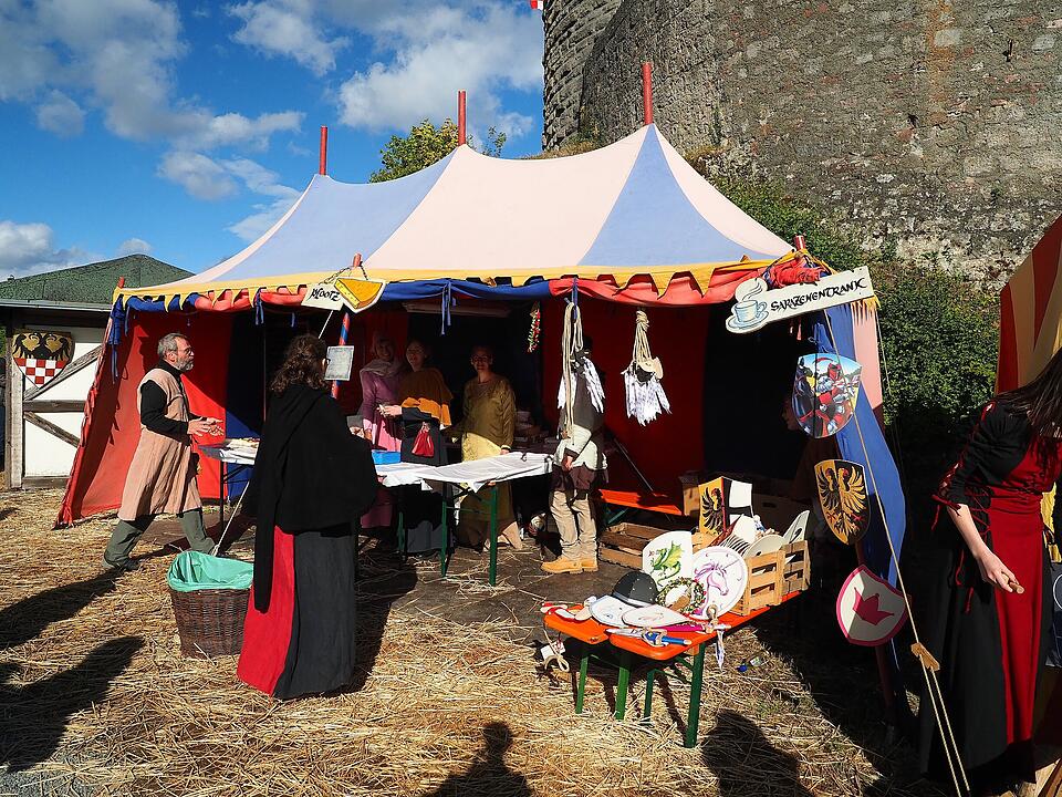 Stimmungsvolles Mittelalterfest