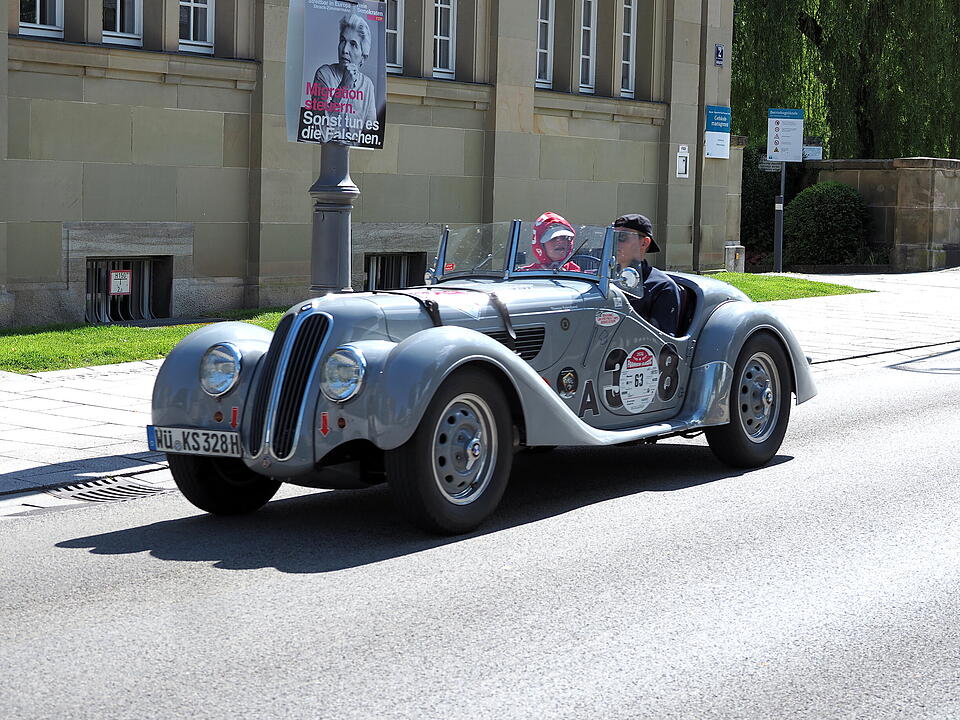 Motto: "Fahren wie Gott in Franken"