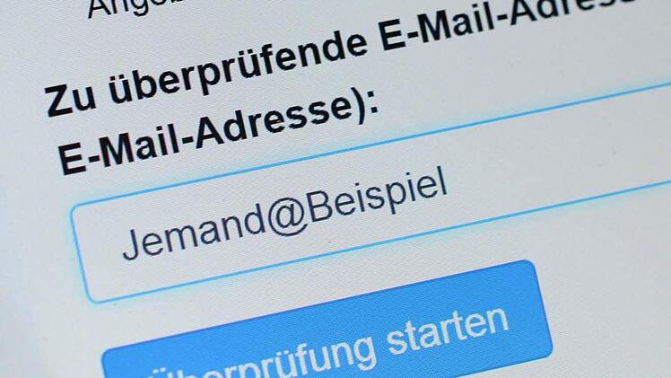 Auf der Seite des BSI können Nutzer überprüfen lassen, ob ihre E-Mail-Adresse betroffen ist. Foto: Marius Becker/dpa