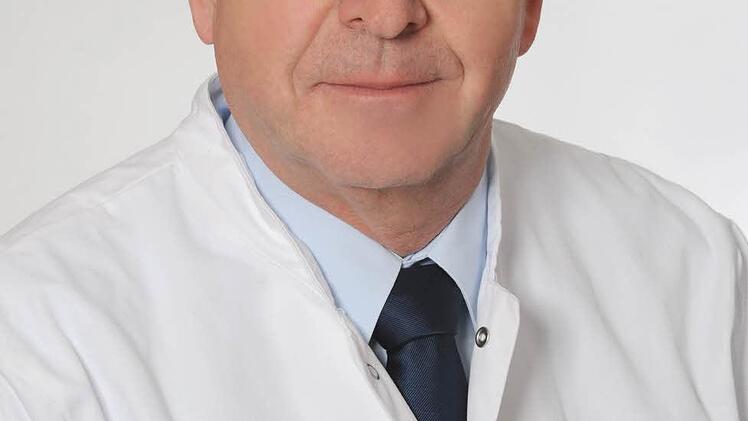 Dr. Erich Dünninger ist Chefarzt der Kardiologie am Klinikum Lichtenfels.