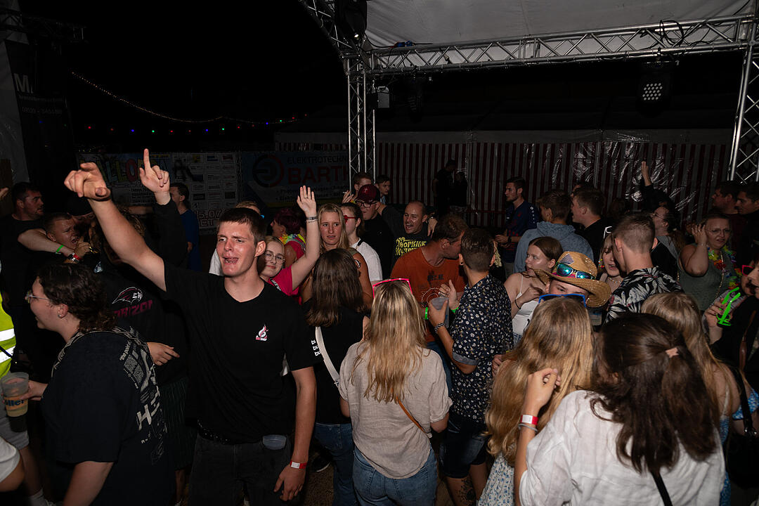 Impressionen von der Partynacht