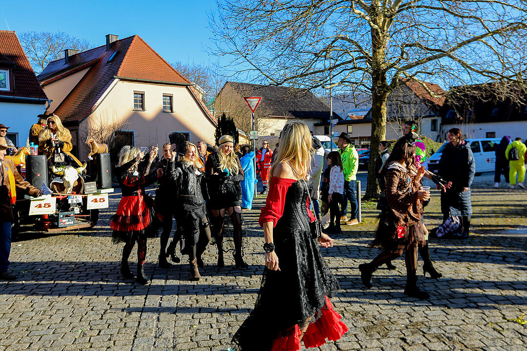 Fasching in Sand am Main!