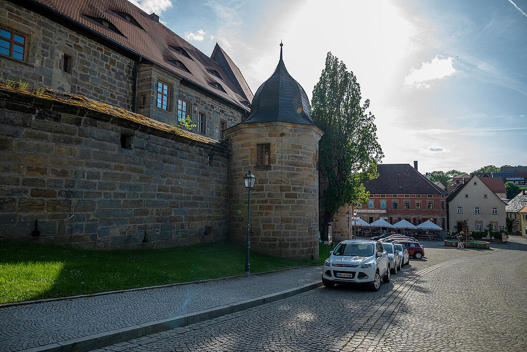 Beeindruckende Schlossanlage