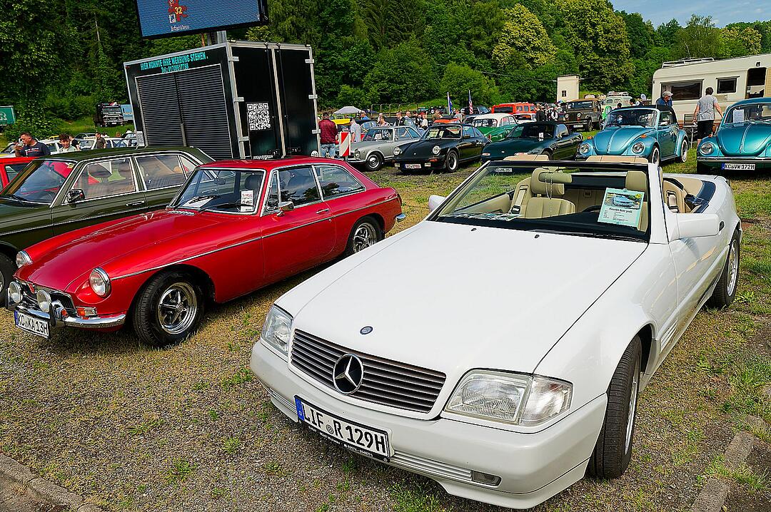 Es gab viele Oldtimer zu bestaunen!