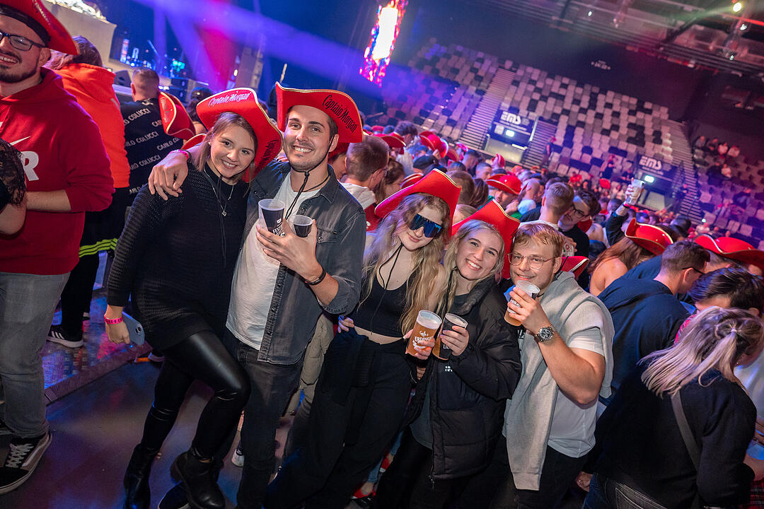 Hüpfen, Singen und Eskalieren war ausdrücklich erwünscht.