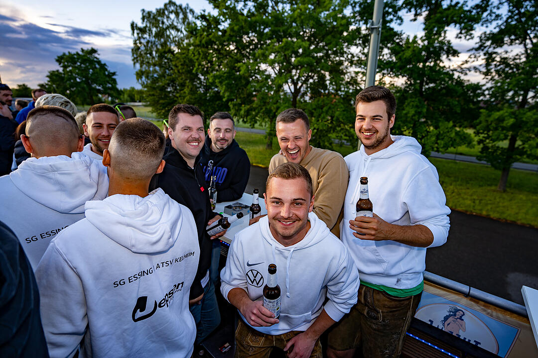 Auf drei Decks wurde richtig gefeiert!