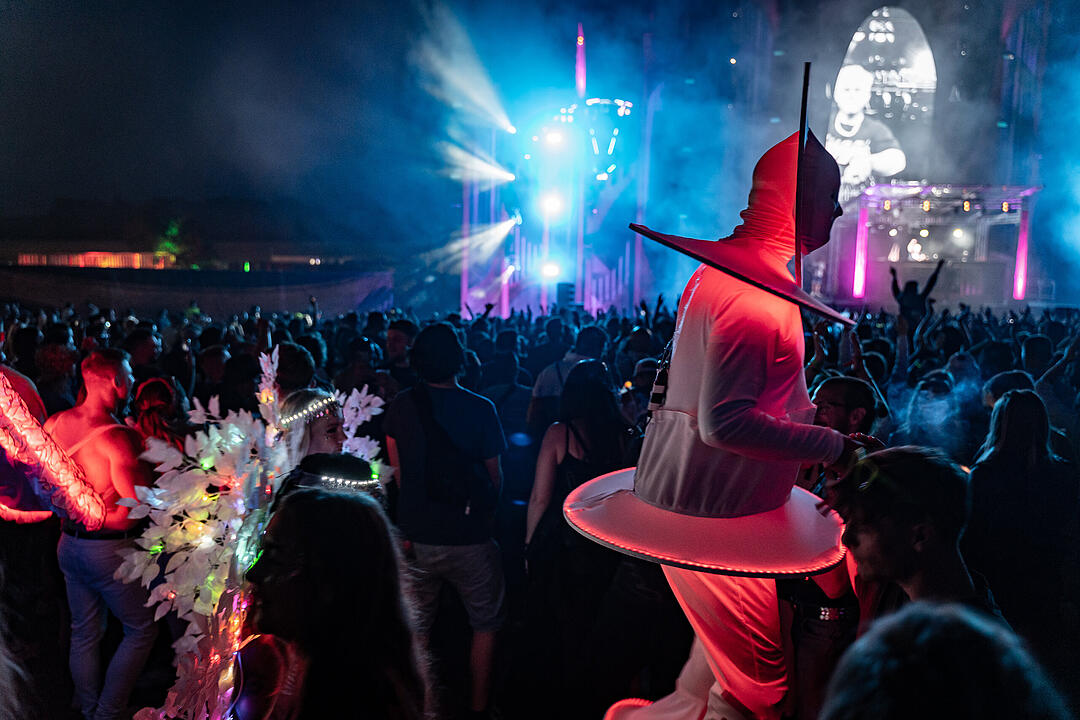 Beste Partystimmung auf dem Festival-Gelände!