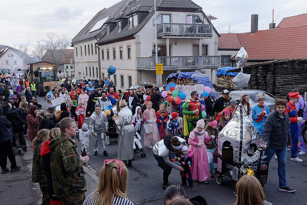 Der Jubiläumsumzug am Faschingsdienstag