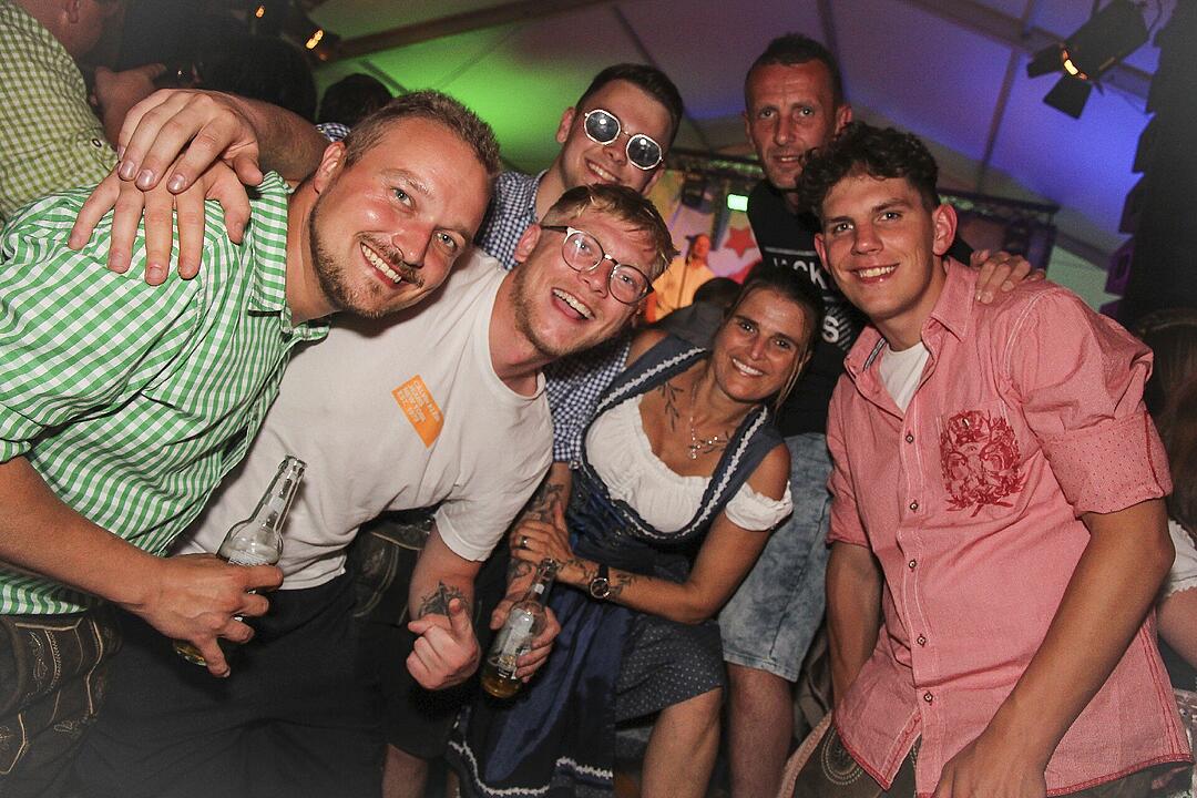 Am Montag spielte die Band "Radspitz".