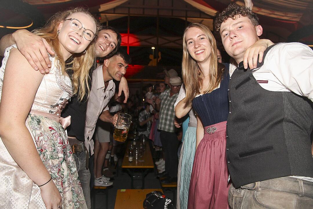 Die Partyband "Radspitz" sorgte für super Stimmung!