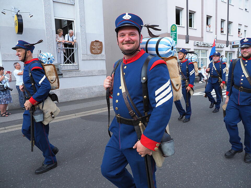 Großer historischer Festzug durch Bad Kissingen!