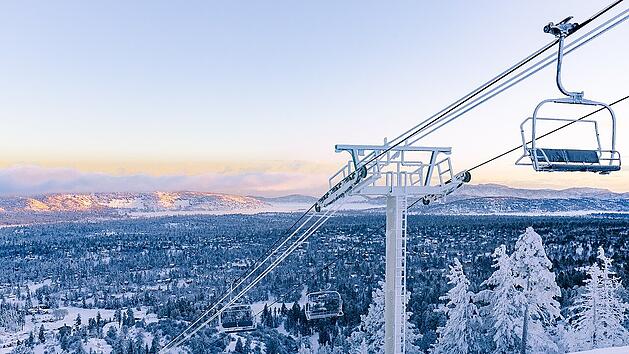 Wunderschöne Schneelandschaft