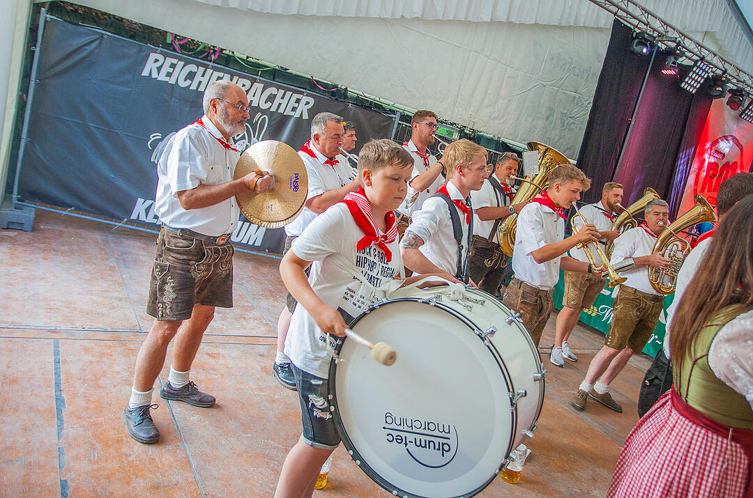 Grandioser Auftakt mit den Rothsee Musikanten.