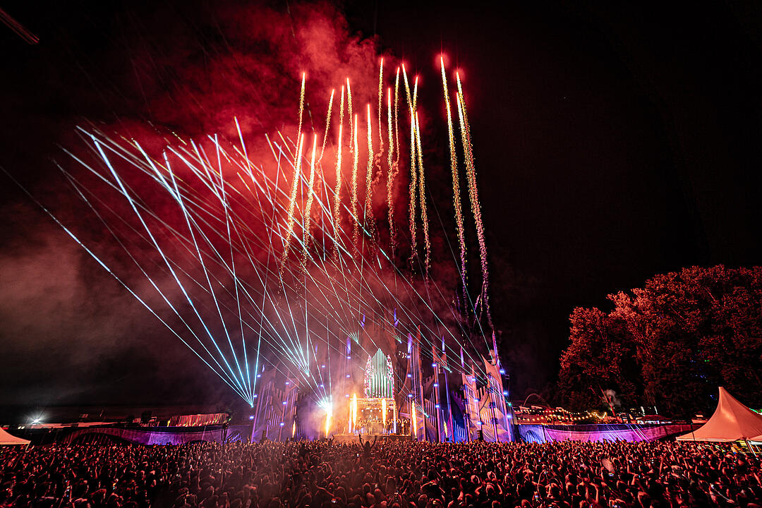 Beste Partystimmung auf dem Festival-Gelände!