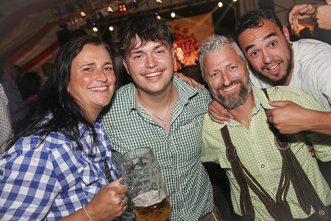 Die Partyband "Radspitz" sorgte für super Stimmung!