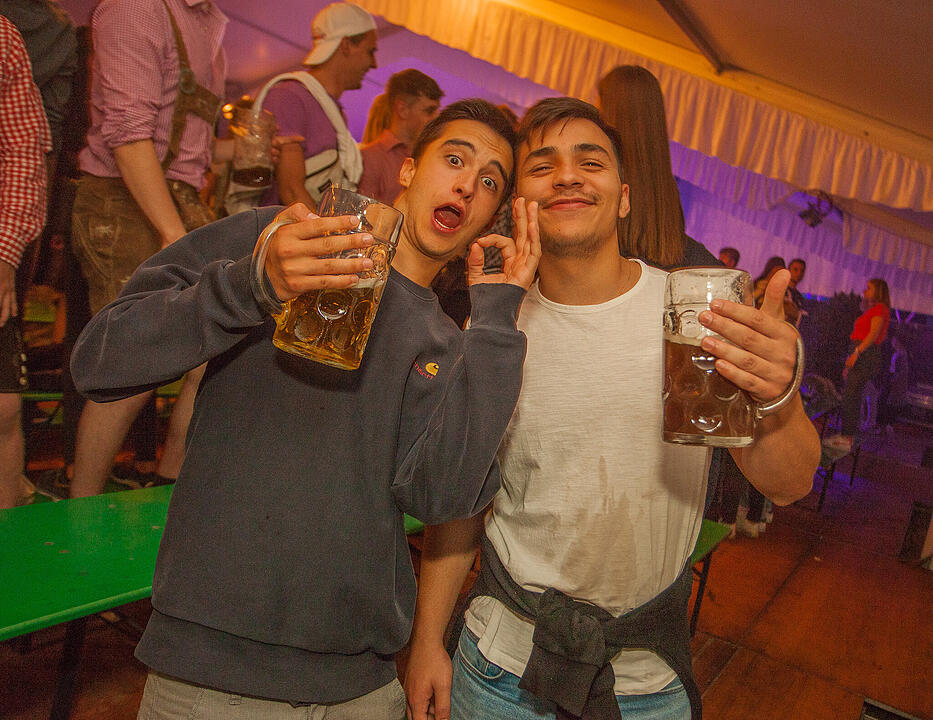 Ausgelassene Stimmung mit rocKing und Tasty 7.