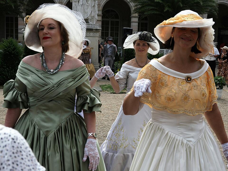 Historienspektakel im Kurpark