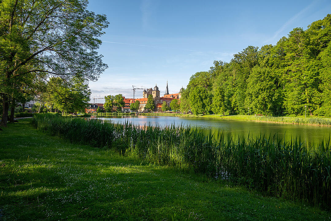 Beeindruckende Schlossanlage