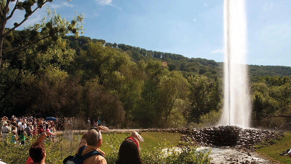 Naturwunder in Rheinland-Pfalz: Geysir Andernach, Teufelstisch, Laacher See