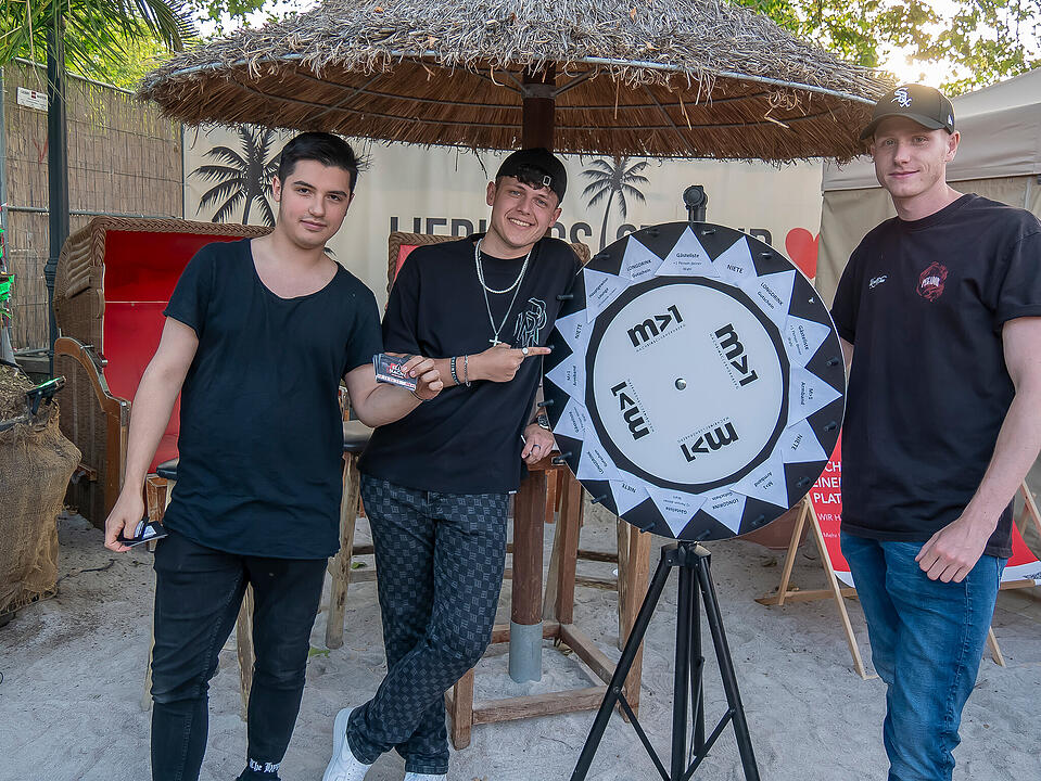 Frankens größte Strandparty
