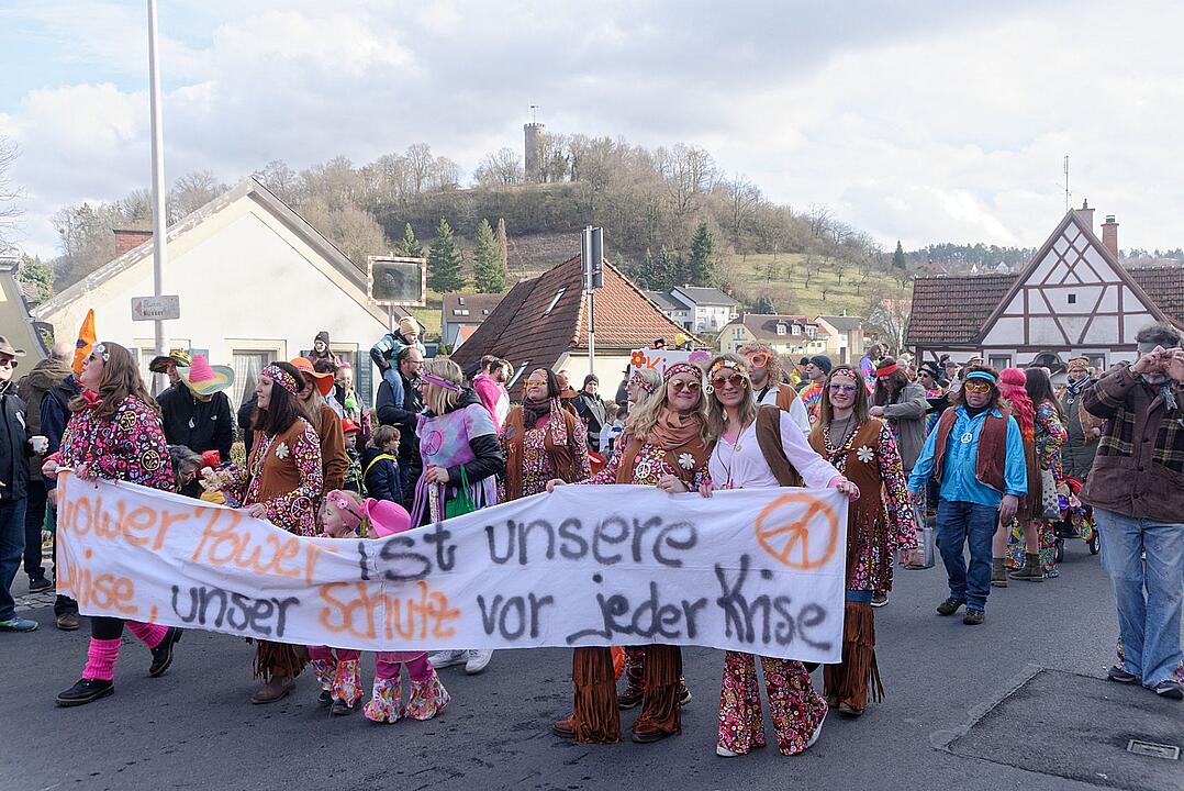Der Jubiläumsumzug am Faschingsdienstag