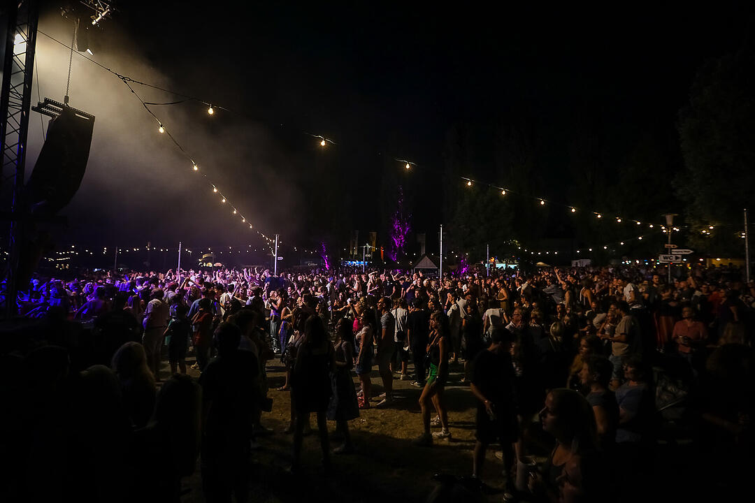 Erstklassige Stimmung mit den Almrockern!
