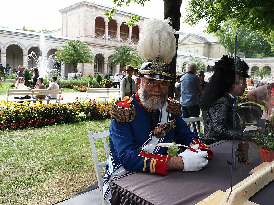 Historienspektakel im Kurpark