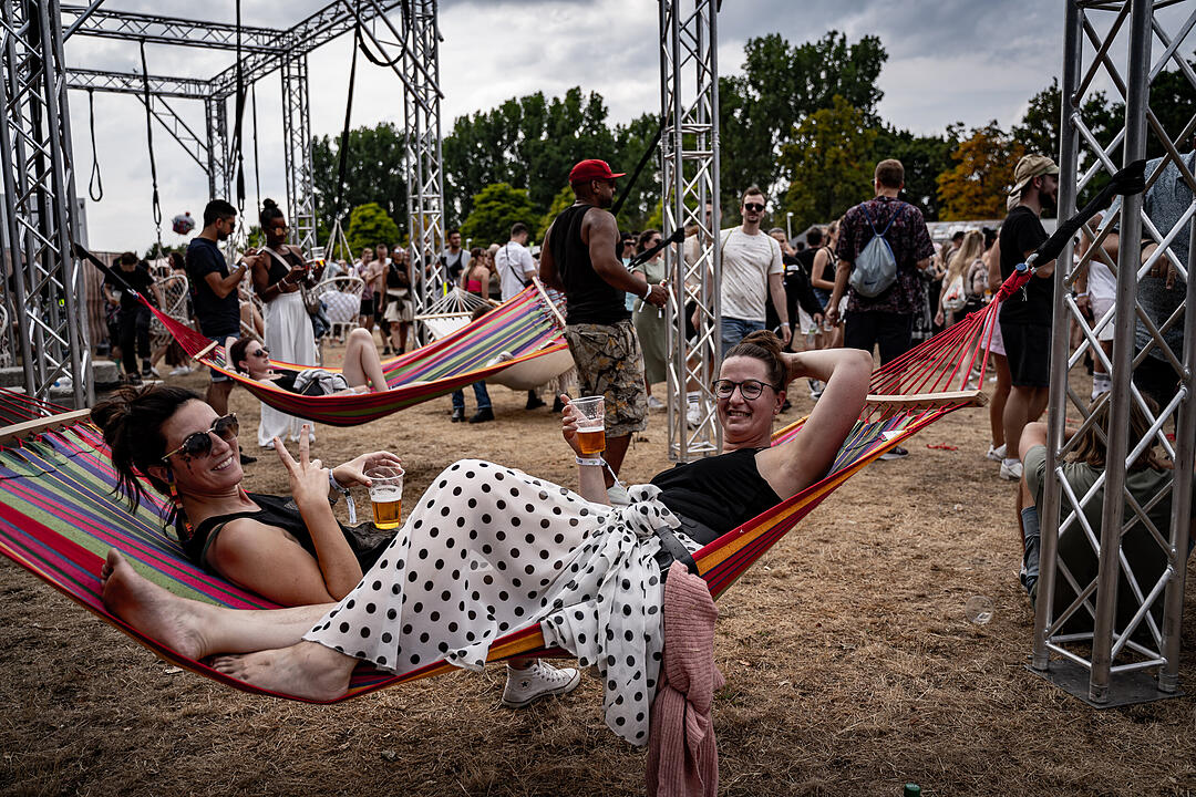 Der Marienbergpark verwandelte sich in die wunderbarste Tanzfläche der Stadt.