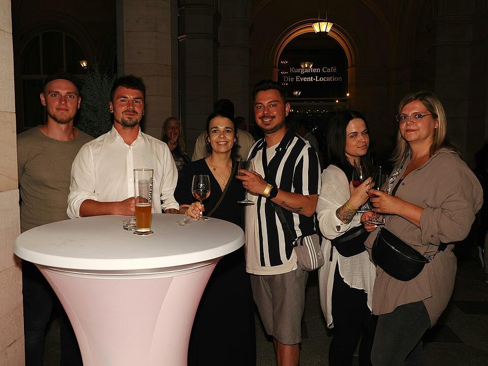 Im Kurgarten-Café fand dieses einzigartige Event statt.