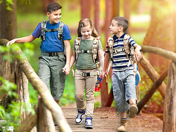 Wandern macht auch Kindern großen Spaß