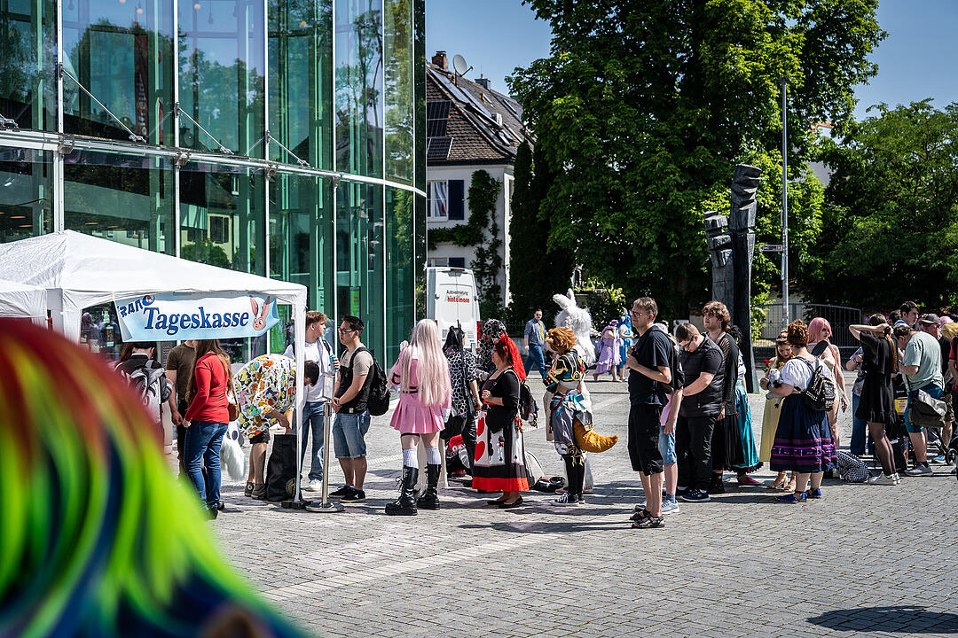 Wunderschöne Cosplays konnten bewundert werden!