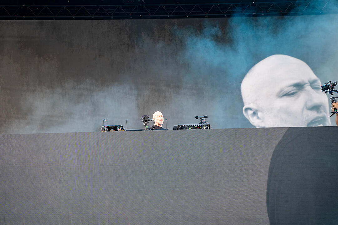 Weltstar Paul Kalkbrenner in Nürnberg.