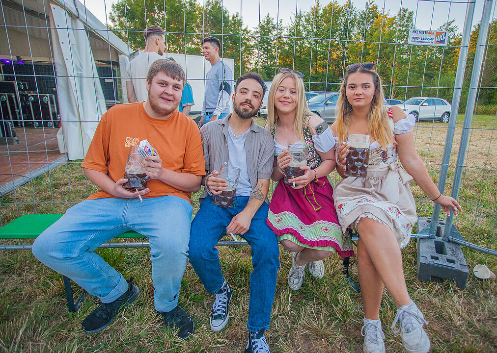Ausgelassene Stimmung mit rocKing und Tasty 7.